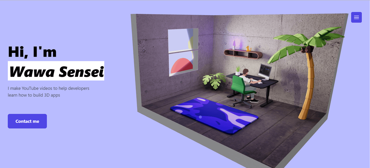 3D Portfolio House